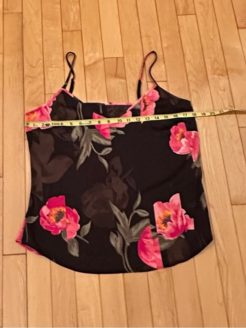 White House Black Market Spliced Poppy Floral Blouse; NWT, Sz.S - Picture 14 of 16
